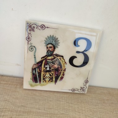 Numero Puerta Cuadrado San Antonio...