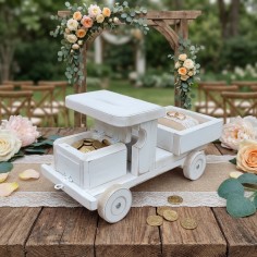 detalle exclusivo para ceremonias de boda con estilo retro