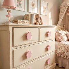tirador o pomo con forma de casita personalizado