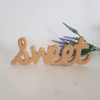 Stock Letras Sweet Moka