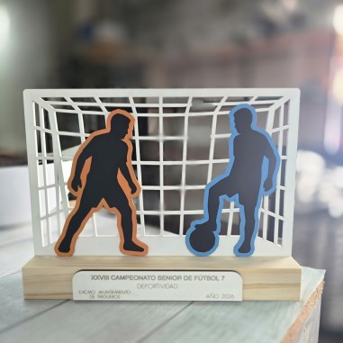 Trofeo 3d futbol varios