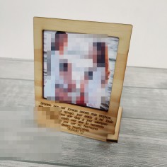 portafotos polaroid vertical con dedicatoria personalizado 2