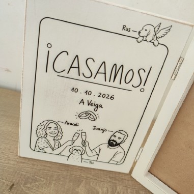 articulo artesanal de decoracion romantica y recuerdos nupciales