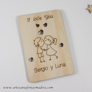 Tarjeta Novios