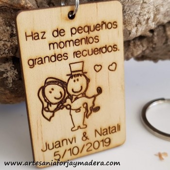 Llavero Boda divertida