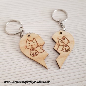 LLavero Gatitos Love