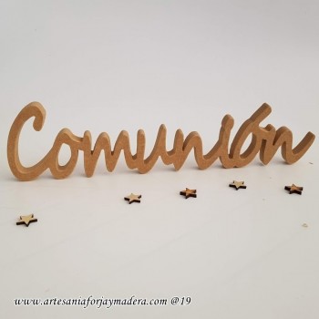 Letras Decorativas Comunion