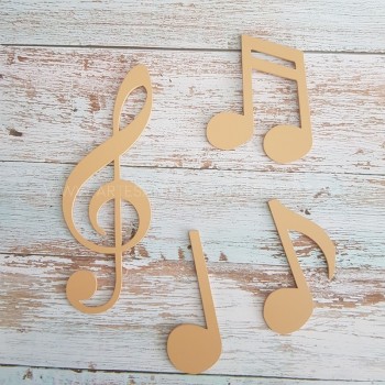 Siluetas Notas Musicales