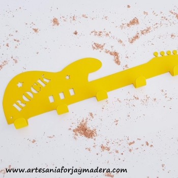 Percha Guitarra Rock Music