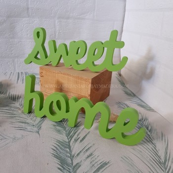 Letras Decorativas Sweet Home