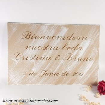 Cartel Bienvenidos a...