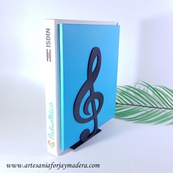 Sujeta Libros CLave de Sol...