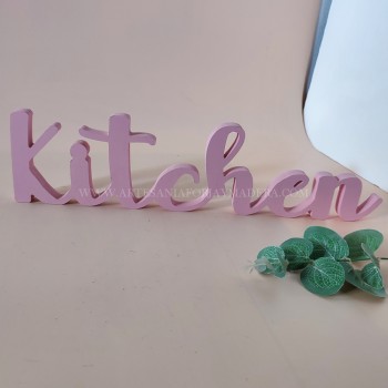Letras Decorativas Kitchen