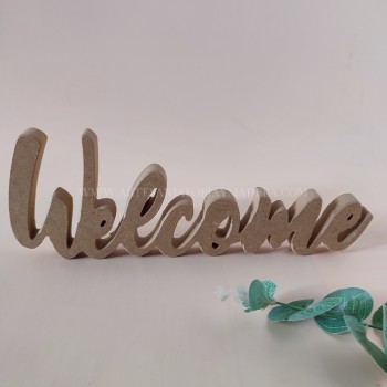 Letras Decorativas Welcome