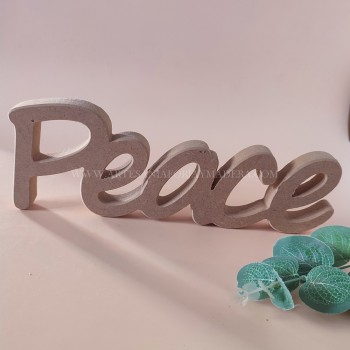 Letras Decorativas Peace