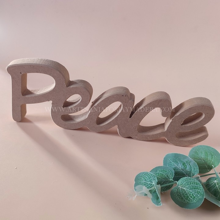 Letras Decorativas Peace