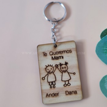 Llavero Te queremos mami