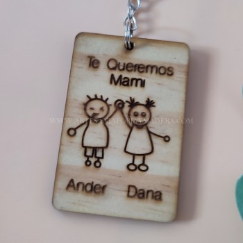 Llavero Te queremos mami 2