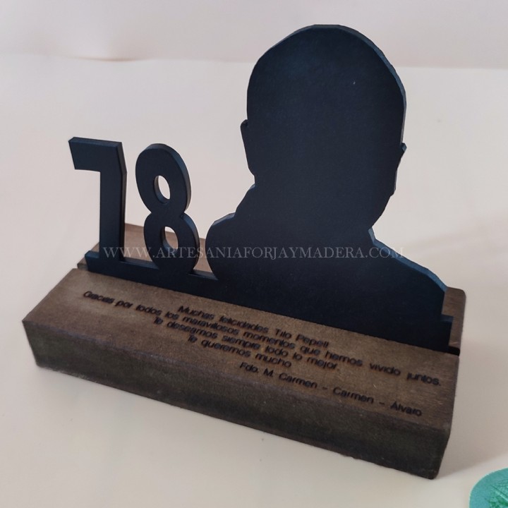 Regalo Hombre calvo cumpleaños