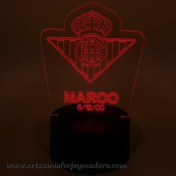 Lampara Led Futbol Betis 2