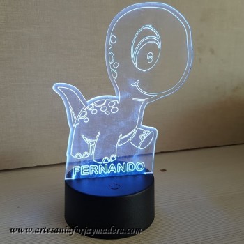 Lampara Led Dinosaurio baby 2