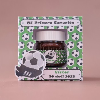 Mini Nutella Fútbol Bota Balón