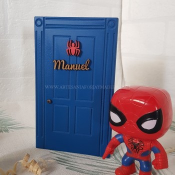 Puerta Tematizada Spiderman...