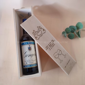 Caja de Vino Sencilla Disney