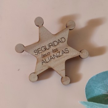 Broche Seguridad Sheriff...