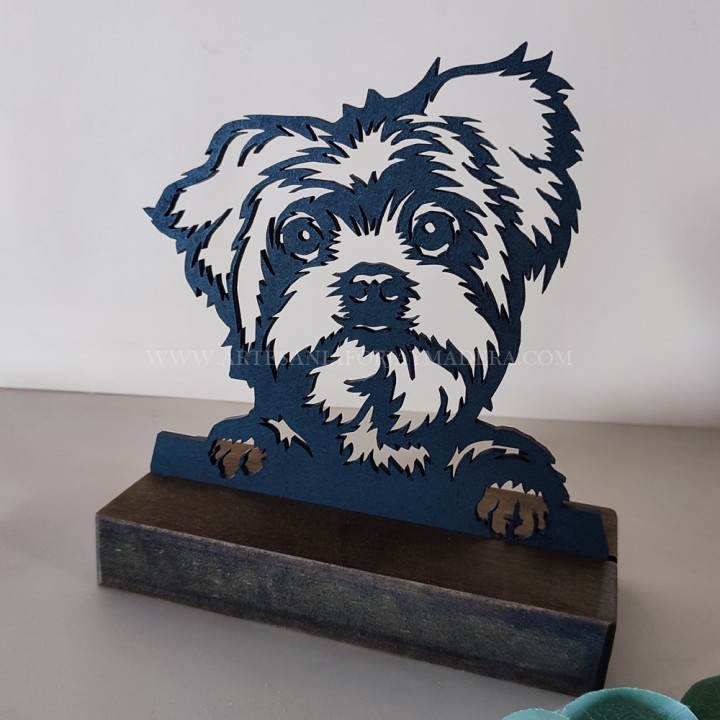 Regalo recuerdo Perro Yorkshire terrier