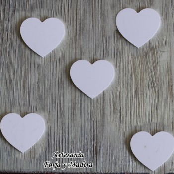 Siluetas Corazones de Pared...