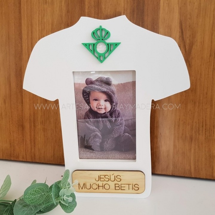 Portafotos camiseta Betis Futbol