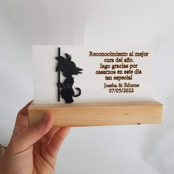 Regalo Boda Cura Goku...