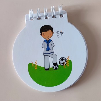 Libreta comunion niño