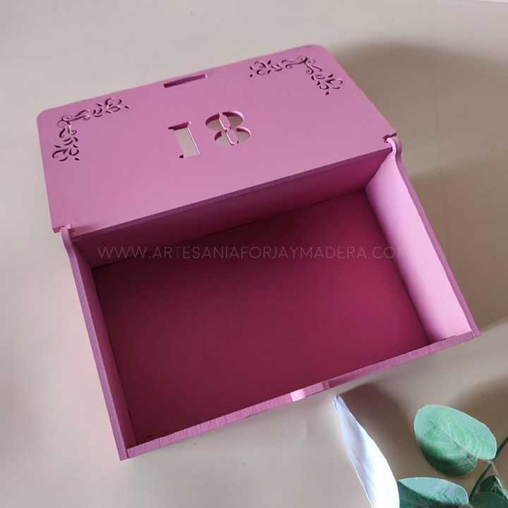 Caja Joyero 18 años