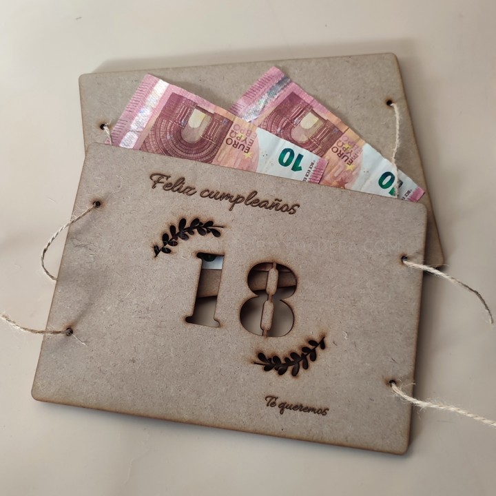 Sobre Dinero 18 años Laurel