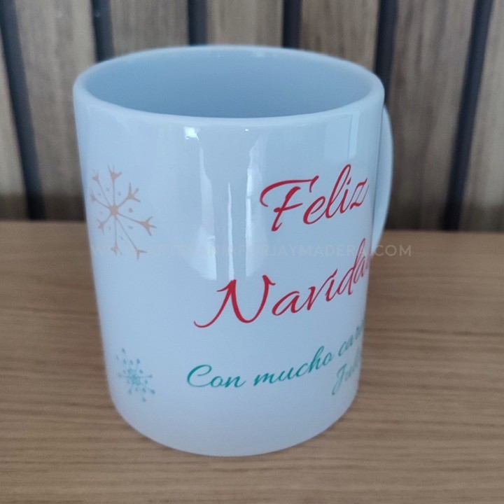 Taza Alpaca navidad