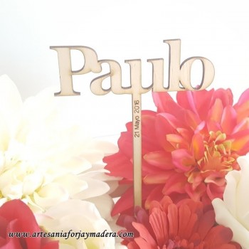 Mesero con Nombre
