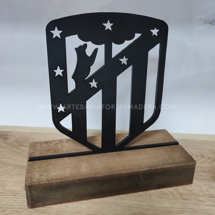 Regalo recuerdo Escudo Futbol...