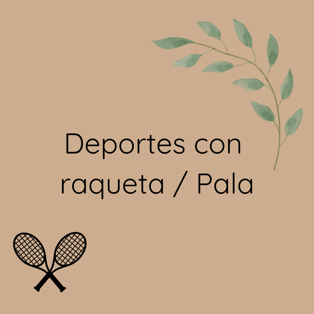 Deportes con raqueta