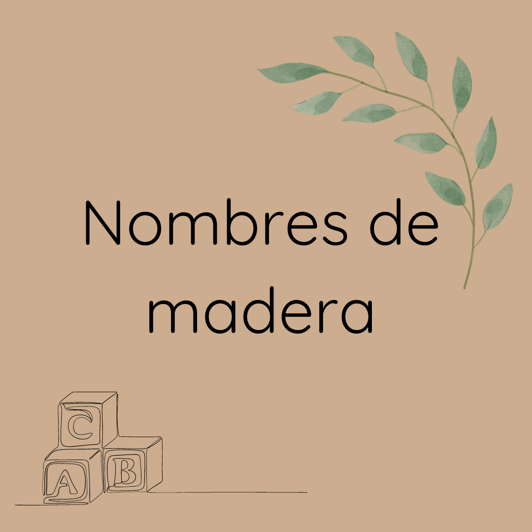 Nombres de Madera