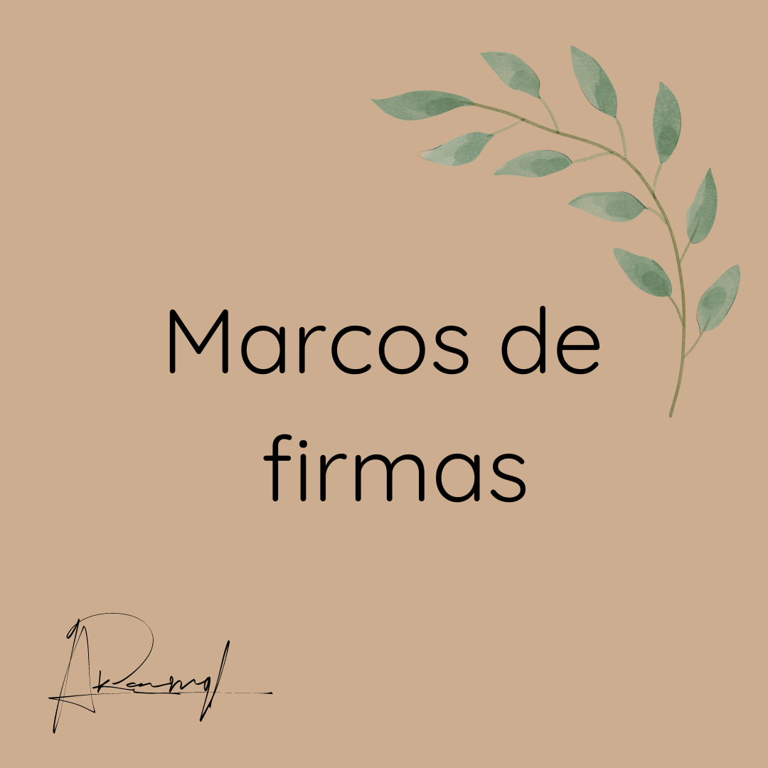 Marcos de firmas