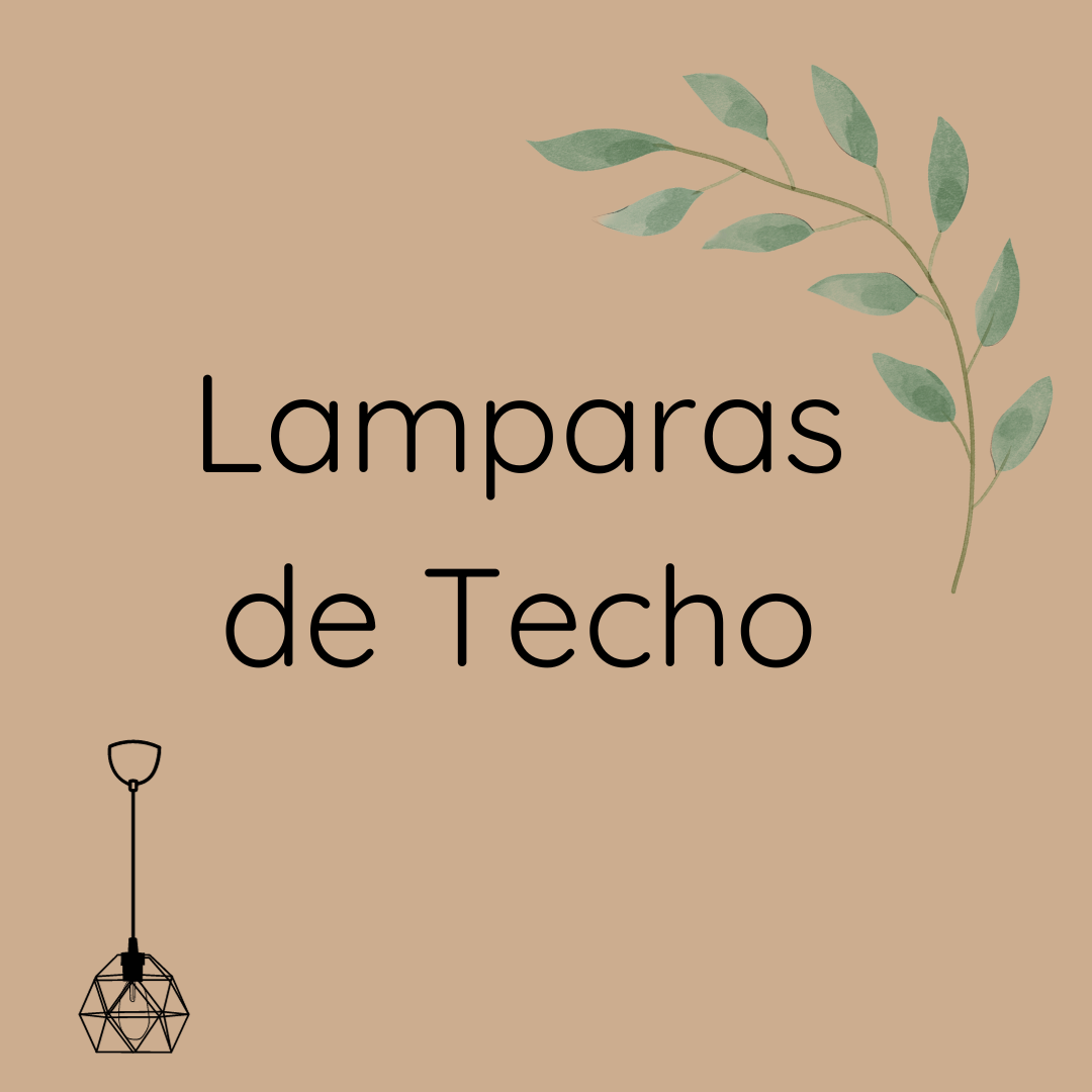 Lamparas de techo